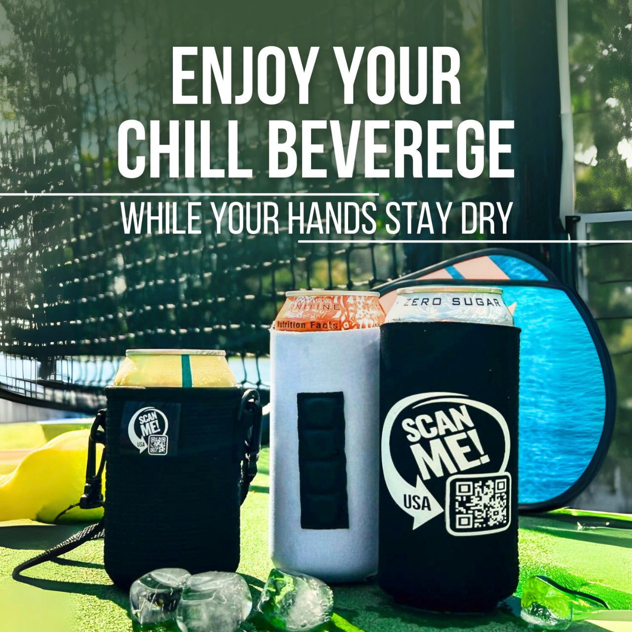 Skinny Magnetic Can Cooler